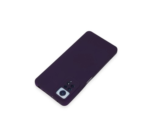 Xiaomi Redmi Note 12 Pro 4G Kılıf Nano içi Kadife Silikon - Mor Xiaomi Redmi Note 12 Pro 4G Kılıf Nano içi Kadife Silikon - Mor