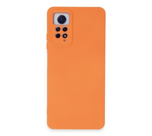 Xiaomi Redmi Note 12 Pro 4G Kılıf Nano içi Kadife Silikon - Turuncu Xiaomi Redmi Note 12 Pro 4G Kılıf Nano içi Kadife Silikon - Turuncu