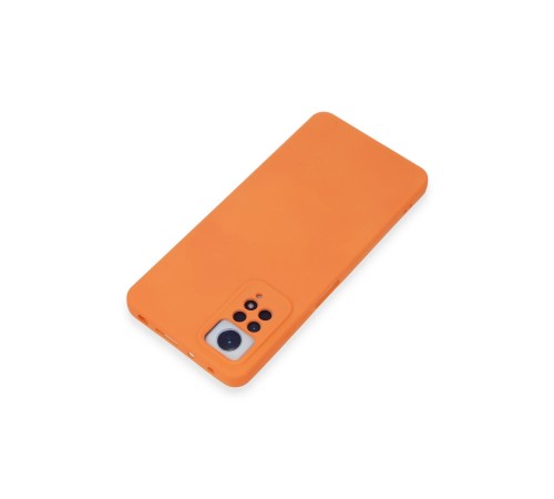 Xiaomi Redmi Note 12 Pro 4G Kılıf Nano içi Kadife Silikon - Turuncu Xiaomi Redmi Note 12 Pro 4G Kılıf Nano içi Kadife Silikon - Turuncu