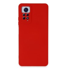 Xiaomi Redmi Note 12 Pro 4G Kılıf Nano içi Kadife Silikon - Kırmızı