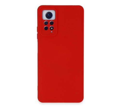 Xiaomi Redmi Note 12 Pro 4G Kılıf Nano içi Kadife Silikon - Kırmızı Xiaomi Redmi Note 12 Pro 4G Kılıf Nano içi Kadife Silikon - Kırmızı