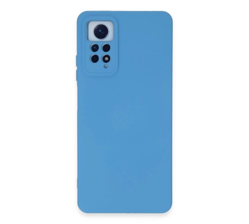 Xiaomi Redmi Note 12 Pro 4G Kılıf Nano içi Kadife Silikon - Mavi Xiaomi Redmi Note 12 Pro 4G Kılıf Nano içi Kadife Silikon - Mavi
