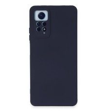 Xiaomi Redmi Note 12 Pro 4G Kılıf Nano içi Kadife Silikon - Lacivert
