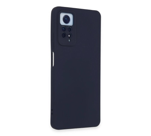 Xiaomi Redmi Note 12 Pro 4G Kılıf Nano içi Kadife Silikon - Lacivert Xiaomi Redmi Note 12 Pro 4G Kılıf Nano içi Kadife Silikon - Lacivert