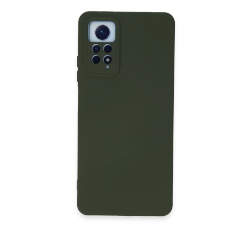 Xiaomi Redmi Note 12 Pro 4G Kılıf Nano içi Kadife Silikon - Koyu Yeşil Xiaomi Redmi Note 12 Pro 4G Kılıf Nano içi Kadife Silikon - Koyu Yeşil