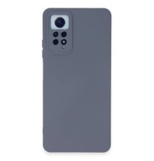 Xiaomi Redmi Note 12 Pro 4G Kılıf Nano içi Kadife Silikon - Gri