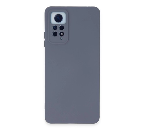 Xiaomi Redmi Note 12 Pro 4G Kılıf Nano içi Kadife Silikon - Gri Xiaomi Redmi Note 12 Pro 4G Kılıf Nano içi Kadife Silikon - Gri