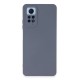 Xiaomi Redmi Note 12 Pro 4G Kılıf Nano içi Kadife Silikon - Gri