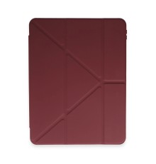 iPad Pro 12.9 (2021) Kılıf Kalemlikli Mars Tablet Kılıfı - Mor
