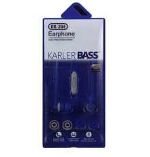 Karler Bass KR-204 Kablolu Kulaklık - Lacivert