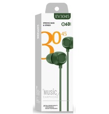 Karler Bass EV-3045 Kablolu Kulaklık - Koyu Yeşil