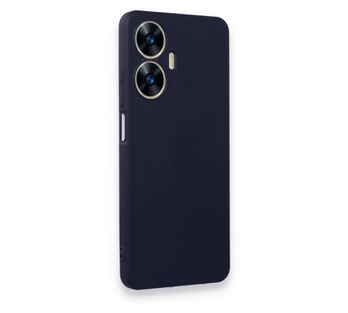 Realme C55 Kılıf First Silikon - Lacivert Realme C55 Kılıf First Silikon - Lacivert