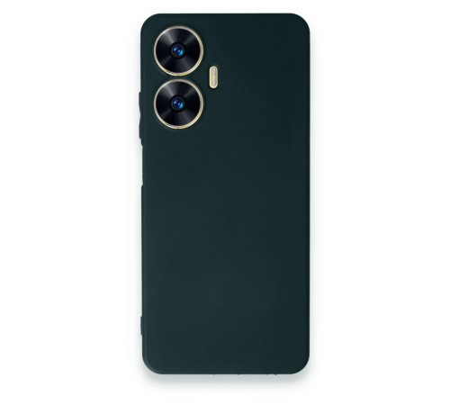 Realme C55 Kılıf First Silikon - Koyu Yeşil Realme C55 Kılıf First Silikon - Koyu Yeşil