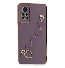 Xiaomi Redmi Note 12 Pro 4G Kılıf Esila Silikon - Mor