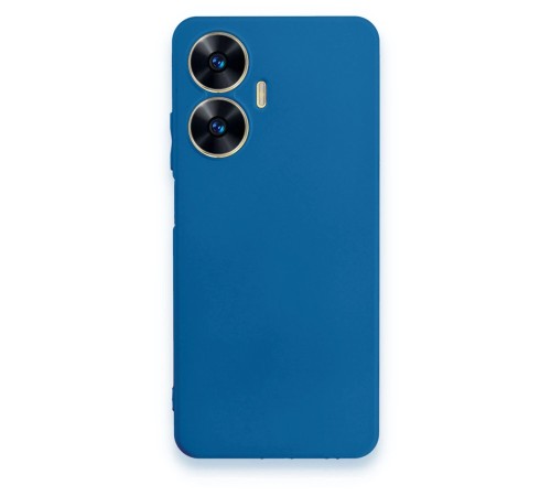 Realme C55 Kılıf First Silikon - Mavi Realme C55 Kılıf First Silikon - Mavi