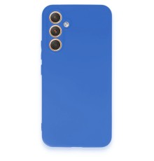 Samsung Galaxy A54 5G Kılıf First Silikon - Mavi