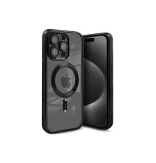 iPhone 15 Pro Kılıf Kross Magneticsafe Kapak - Siyah