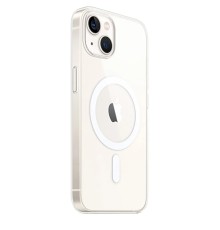 iPhone 15 Kılıf Magneticsafe Şeffaf Silikon - Şeffaf