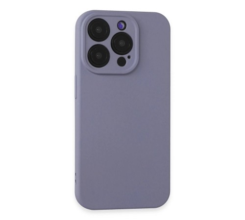 iPhone 15 Pro Max Kılıf Nano içi Kadife Silikon - Lila iPhone 15 Pro Max Kılıf Nano içi Kadife Silikon - Lila