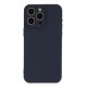 iPhone 15 Pro Max Kılıf Nano içi Kadife Silikon - Lacivert