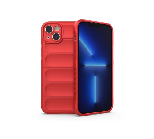 iPhone 15 Kılıf Optimum Silikon - Kırmızı iPhone 15 Kılıf Optimum Silikon - Kırmızı