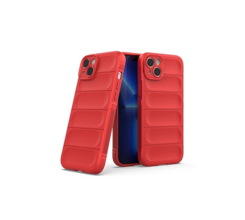 iPhone 15 Kılıf Optimum Silikon - Kırmızı iPhone 15 Kılıf Optimum Silikon - Kırmızı