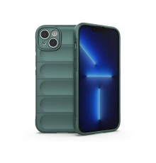 iPhone 15 Kılıf Optimum Silikon - Koyu Yeşil
