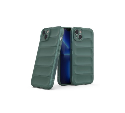 iPhone 15 Kılıf Optimum Silikon - Koyu Yeşil