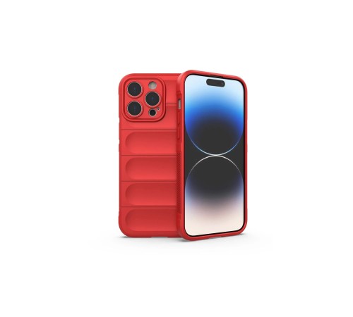 iPhone 15 Pro Kılıf Optimum Silikon - Kırmızı iPhone 15 Pro Kılıf Optimum Silikon - Kırmızı