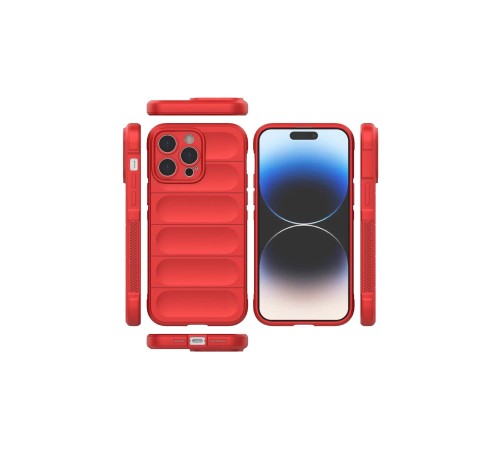 iPhone 15 Pro Kılıf Optimum Silikon - Kırmızı iPhone 15 Pro Kılıf Optimum Silikon - Kırmızı