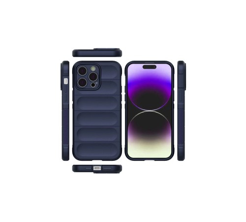 iPhone 15 Pro Kılıf Optimum Silikon - Lacivert
