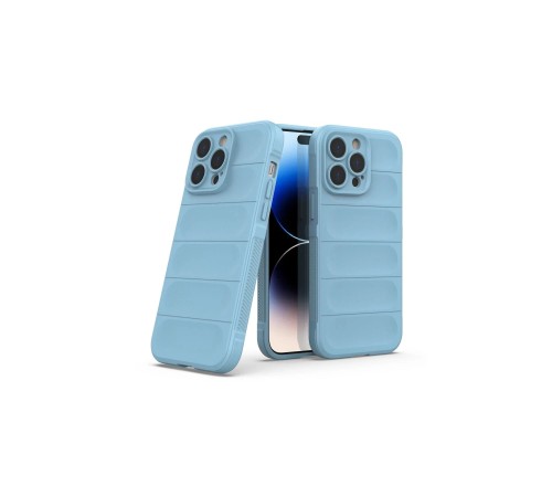 iPhone 15 Pro Kılıf Optimum Silikon - Sky Blue