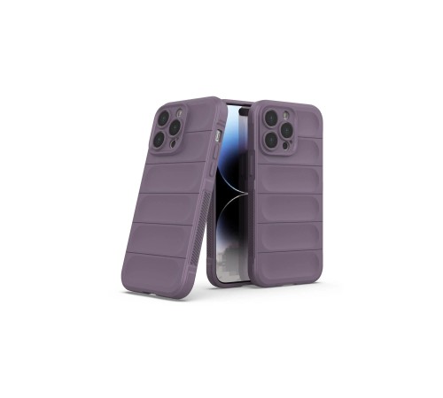 iPhone 15 Pro Max Kılıf Optimum Silikon - Mor iPhone 15 Pro Max Kılıf Optimum Silikon - Mor