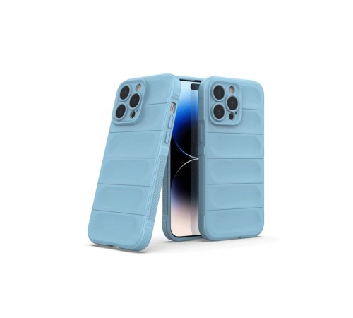 iPhone 15 Pro Max Kılıf Optimum Silikon - Sky Blue iPhone 15 Pro Max Kılıf Optimum Silikon - Sky Blue