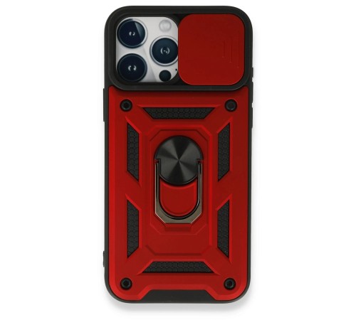 iPhone 15 Pro Kılıf Pars Lens Yüzüklü Silikon - Kırmızı iPhone 15 Pro Kılıf Pars Lens Yüzüklü Silikon - Kırmızı