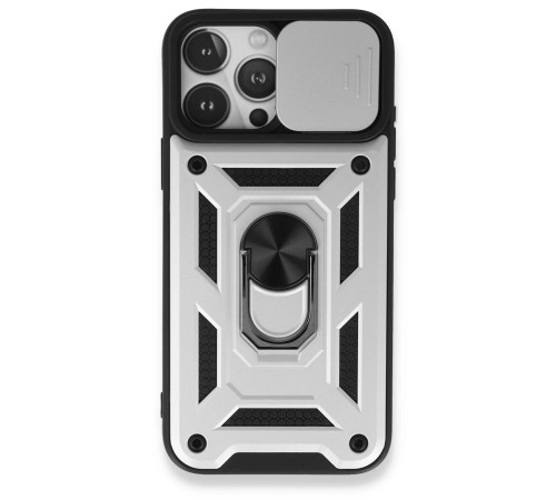 iPhone 15 Pro Kılıf Pars Lens Yüzüklü Silikon - Gümüş iPhone 15 Pro Kılıf Pars Lens Yüzüklü Silikon - Gümüş