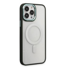 iPhone 15 Pro Kılıf Room Magneticsafe Silikon - Köknar Yeşili