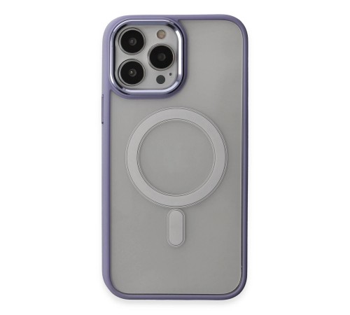 iPhone 15 Pro Kılıf Room Magneticsafe Silikon - Lila