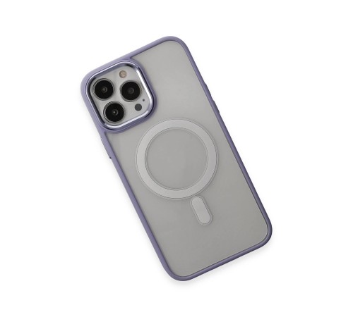 iPhone 15 Pro Kılıf Room Magneticsafe Silikon - Lila