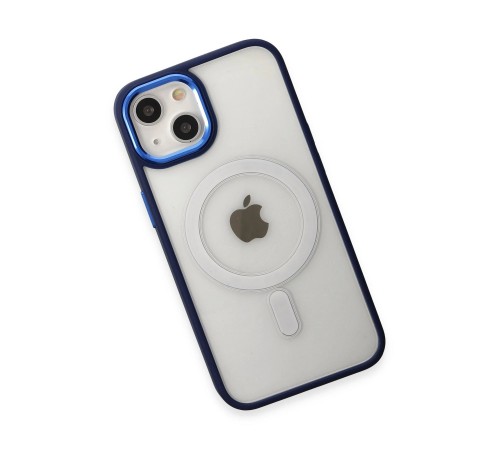 iPhone 15 Pro Kılıf Room Magneticsafe Silikon - Lacivert