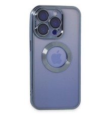 iPhone 15 Pro Max Kılıf Slot Silikon - Sierra Blue