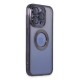 iPhone 15 Pro Max Kılıf Slot Silikon - Mor