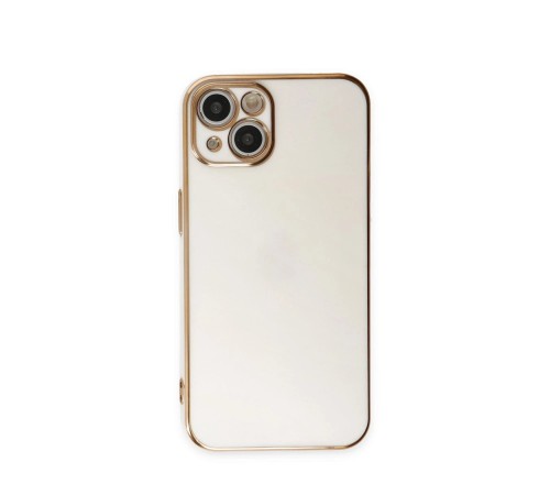 iPhone 15 Kılıf Volet Silikon - Beyaz iPhone 15 Kılıf Volet Silikon - Beyaz