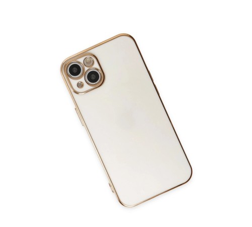 iPhone 15 Kılıf Volet Silikon - Beyaz iPhone 15 Kılıf Volet Silikon - Beyaz