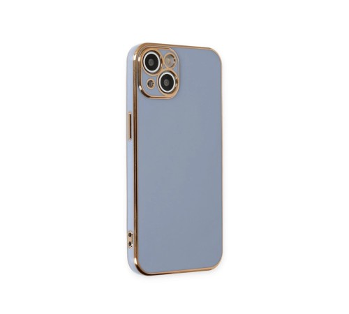 iPhone 15 Kılıf Volet Silikon - Mavi iPhone 15 Kılıf Volet Silikon - Mavi