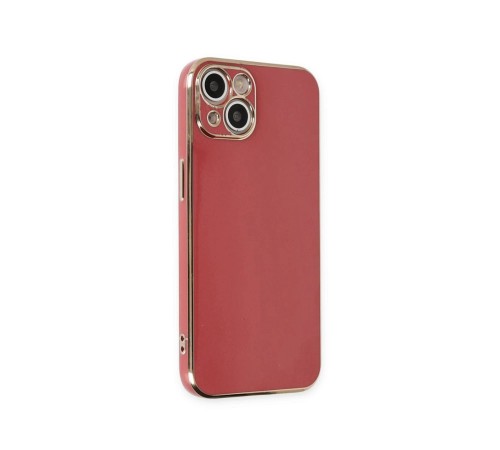 iPhone 15 Kılıf Volet Silikon - Kırmızı iPhone 15 Kılıf Volet Silikon - Kırmızı