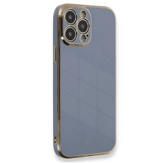 iPhone 15 Pro Kılıf Volet Silikon - Mavi