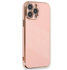 iPhone 15 Pro Kılıf Volet Silikon - Pembe