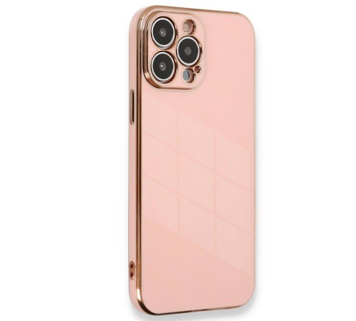 iPhone 15 Pro Kılıf Volet Silikon - Pembe iPhone 15 Pro Kılıf Volet Silikon - Pembe