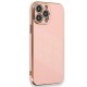 iPhone 15 Pro Kılıf Volet Silikon - Pembe